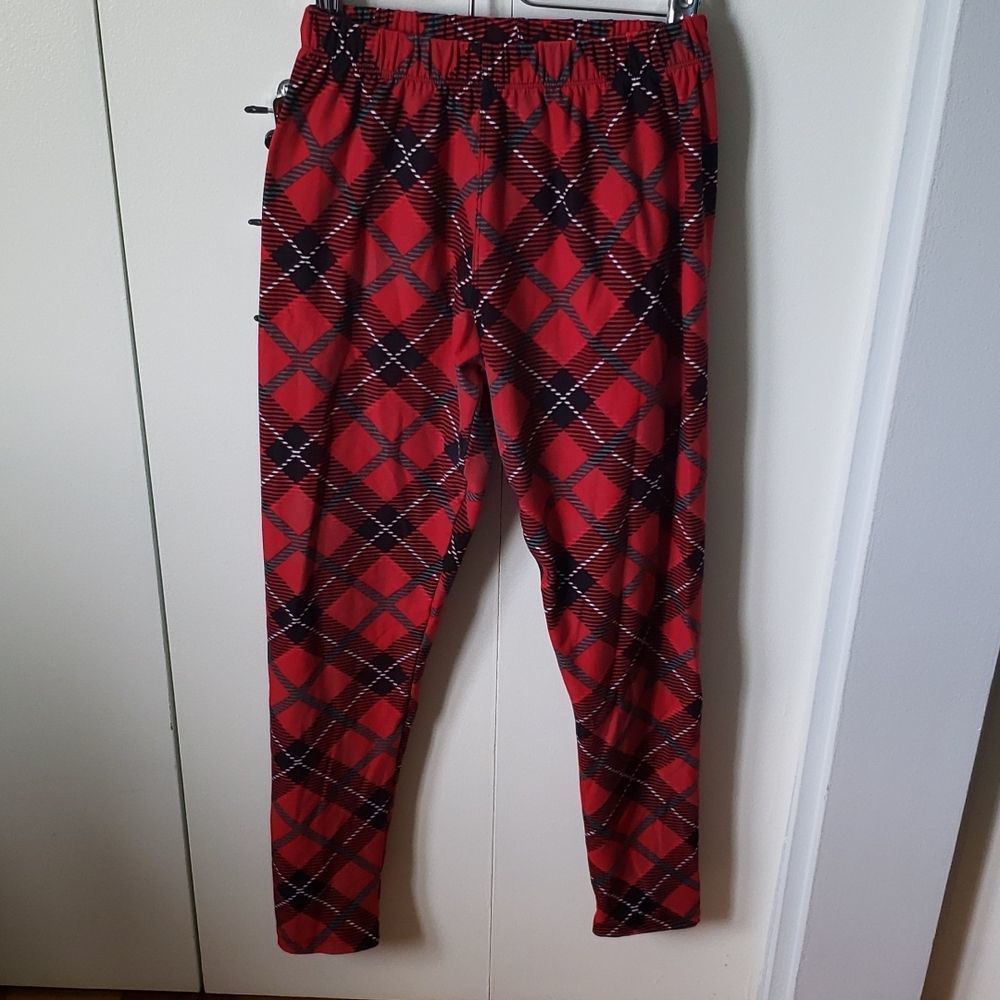 Sweet legs Red Plaid Leggings